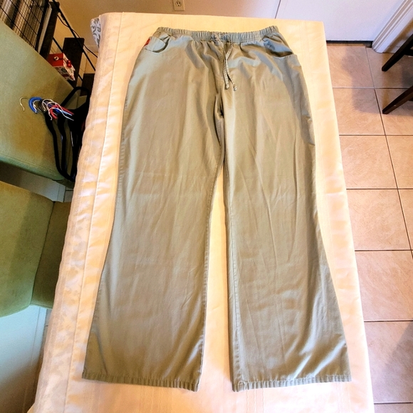 Dickies Scrub Pants Mint Green Size XL EUC - Picture 3 of 5